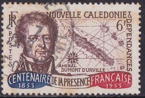 New Caledonia 1953 French100th.jpg
