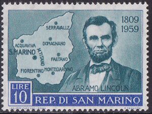 San Mariino 1959 Lincoln125th.jpg