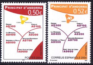 Andorra 2004 Postal Code.jpg
